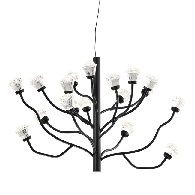 Подвесная люстра Delight Collection P0550-18A black Подвесная люстра Delight Collection P0550-18A black