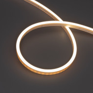 Светодиодная герметичная лента Arlight WAVE-SIDE-PU-A120-06x12mm 24V Day4000 (8 W/m, IP68, 5m, wire x2) 052421