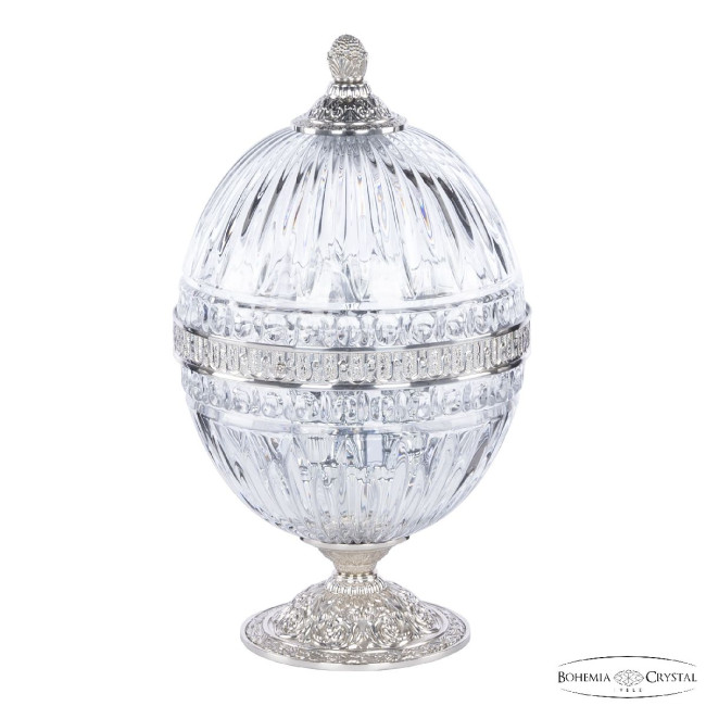 Настольная лампа Bohemia Ivele Crystal 5680L/18 Ni Clear/M-1G Настольная лампа Bohemia Ivele Crystal 5680L/18 Ni Clear/M-1G