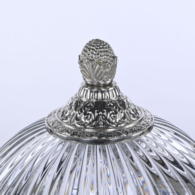 Настольная лампа Bohemia Ivele Crystal 5680L/18 Ni Clear/M-1G Настольная лампа Bohemia Ivele Crystal 5680L/18 Ni Clear/M-1G