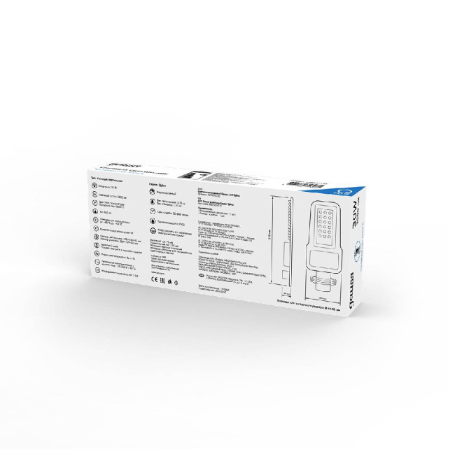 Уличный светодиодный консольный светильник Gauss Qplus 629535330 Уличный светодиодный консольный светильник Gauss Qplus 629535330