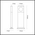 Ландшафтный светильник Odeon Light Como 6653/10GA