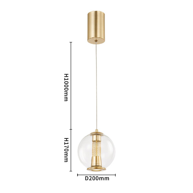 Подвесной светильник Favourite Boble 4551-1P