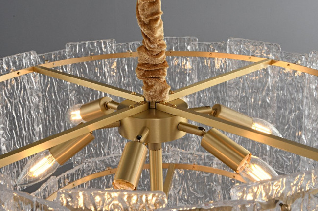 Подвесная люстра iLamp Manhattan P6315-D800 BR Подвесная люстра iLamp Manhattan P6315-D800 BR