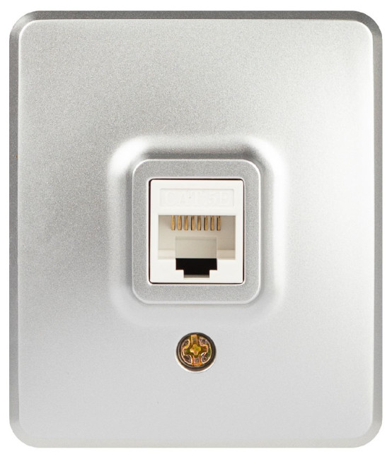 Розетка информационная RJ45 Эра 11-3203-03 Б0063009 Розетка информационная RJ45 Эра 11-3203-03 Б0063009