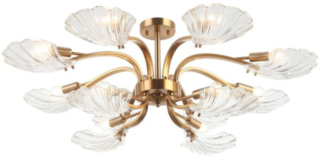 Потолочная люстра Stilfort Muschel 2153/05/12P Потолочная люстра Stilfort Muschel 2153/05/12P