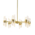 Люстра на штанге DeLight Collection MD23001022-6A gold Люстра на штанге DeLight Collection MD23001022-6A gold