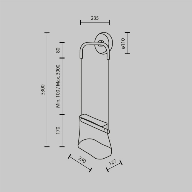 Настенный светильник Maytoni Cabaret MOD170WL-L8BS3K1 Настенный светильник Maytoni Cabaret MOD170WL-L8BS3K1