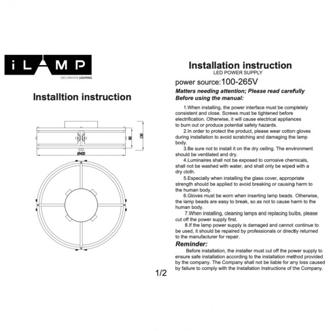 Потолочный светильник iLamp Dice 902X-4 CR Потолочный светильник iLamp Dice 902X-4 CR