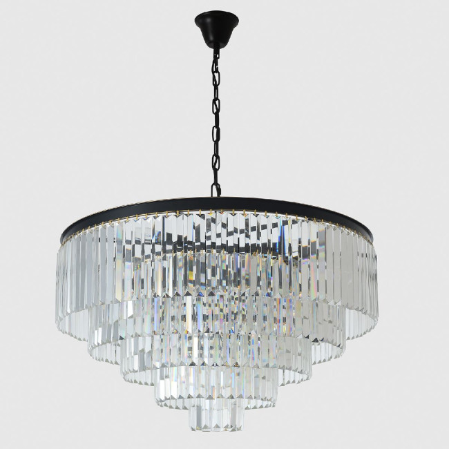 Подвесная люстра Crystal Lux MAXIME SP13 BLACK Подвесная люстра Crystal Lux MAXIME SP13 BLACK