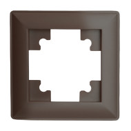 Рамка одноместная Stekker PFR00-7001-04 Катрин 39817 Рамка одноместная Stekker PFR00-7001-04 Катрин 39817