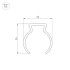 Профиль Arlight WPH-FLEX-D22-360deg-1000 053423 Профиль Arlight WPH-FLEX-D22-360deg-1000 053423