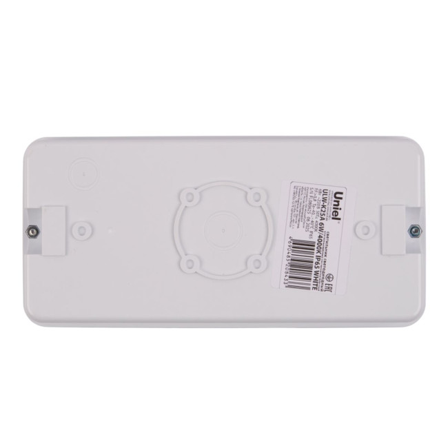 Светильник пылевлагозащищенный Uniel ULW-K25A 6W/4000K IP65 WHITE UL-00013350 Светильник пылевлагозащищенный Uniel ULW-K25A 6W/4000K IP65 WHITE UL-00013350