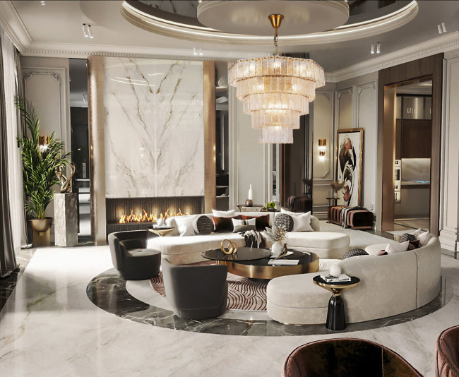 Люстра BRCH9192-80 antique brass