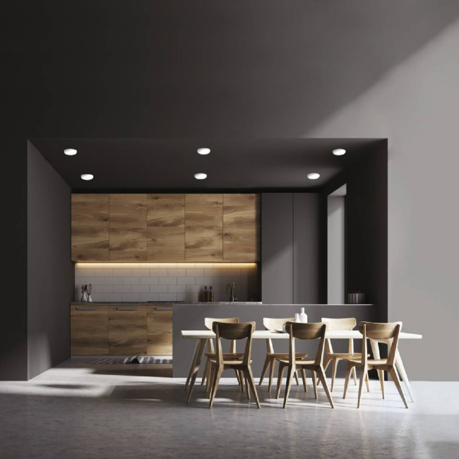 Встраиваемый светодиодный светильник Gauss Frameless круг 967511218 Встраиваемый светодиодный светильник Gauss Frameless круг 967511218