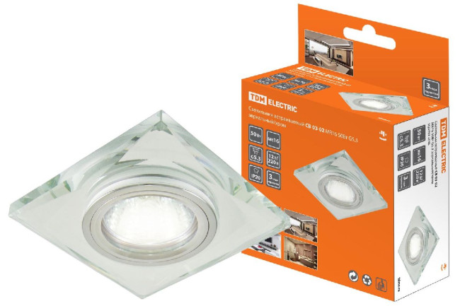 Встраиваемый светильник TDM Electric СВ 03-02 SQ0359-0046