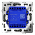 Проходной переключатель двухклавишный Voltum S70 VLS020307 (графит)