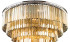 Подвесная люстра Delight Collection 1920s Odeon KR0387P-10A chrome/amber