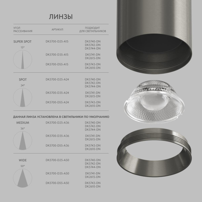 Трековый однофазный светильник Denkirs Shine spot DK5743-DN Трековый однофазный светильник Denkirs Shine spot DK5743-DN