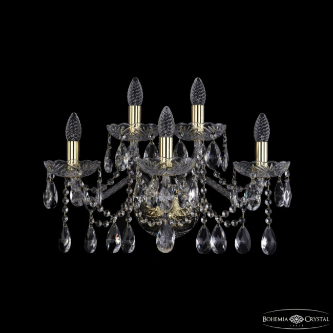 Бра Bohemia Ivele Crystal 1413B/3+2/200/XL G Бра Bohemia Ivele Crystal 1413B/3+2/200/XL G