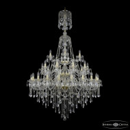 Подвесная люстра Bohemia Ivele Crystal 1415/20+10+5/400/XL-180/3d G