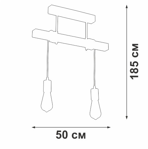 Подвесной светильник Vitaluce V2860-1/2PL Подвесной светильник Vitaluce V2860-1/2PL