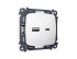 Комплект механизма розетки USB A+C 20W Ambrella Volt Omega (OP1110, VM177) MO111010 Комплект механизма розетки USB A+C 20W Ambrella Volt Omega (OP1110, VM177) MO111010