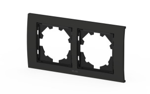 Рамка двухместная ELBI Zena Platin 500-073700-226 Рамка двухместная ELBI Zena Platin 500-073700-226