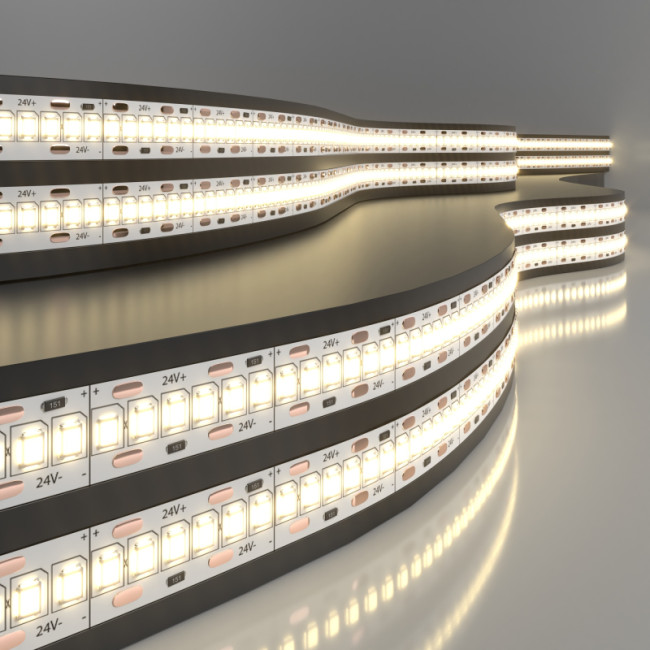 Светодиодная лента Elektrostandard 24V 24W 240Led 2835 IP20 теплый белый, 5м 4690389167614 Светодиодная лента Elektrostandard 24V 24W 240Led 2835 IP20 теплый белый, 5м 4690389167614