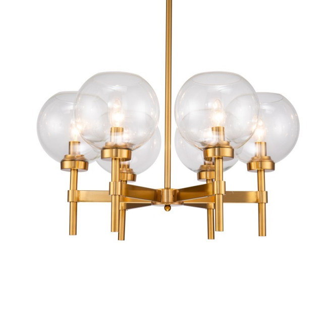 Люстра Jade 6 brass Люстра Jade 6 brass