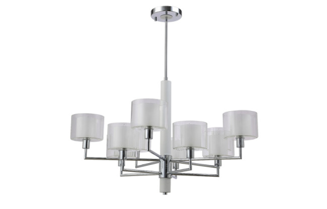 Люстра на штанге Crystal Lux MAESTRO SP-PL5+5 CHROME Люстра на штанге Crystal Lux MAESTRO SP-PL5+5 CHROME