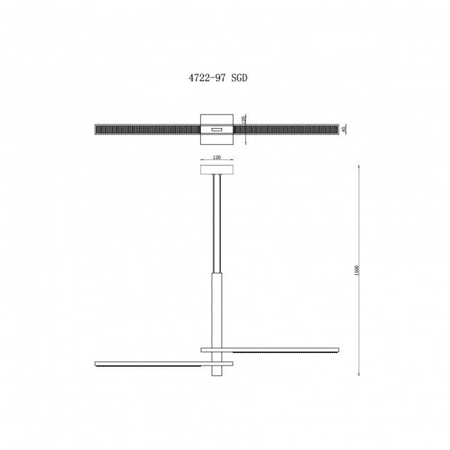 Подвесной светильник iLedex Vision 4722-97 SGD Подвесной светильник iLedex Vision 4722-97 SGD