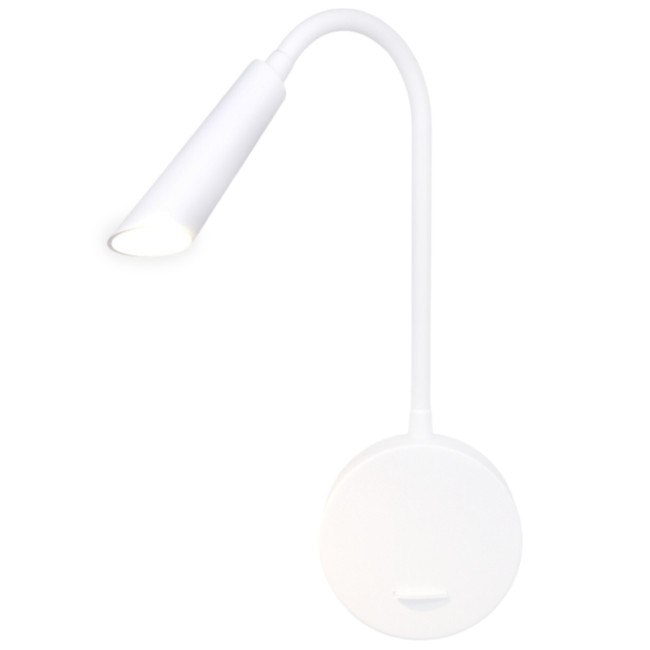 Гибкое бра Elektrostandard Stem 40120/LED белый 4690389196300 a063703 Гибкое бра Elektrostandard Stem 40120/LED белый 4690389196300 a063703