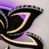 Потолочная люстра LED4U L2839-5 BK
