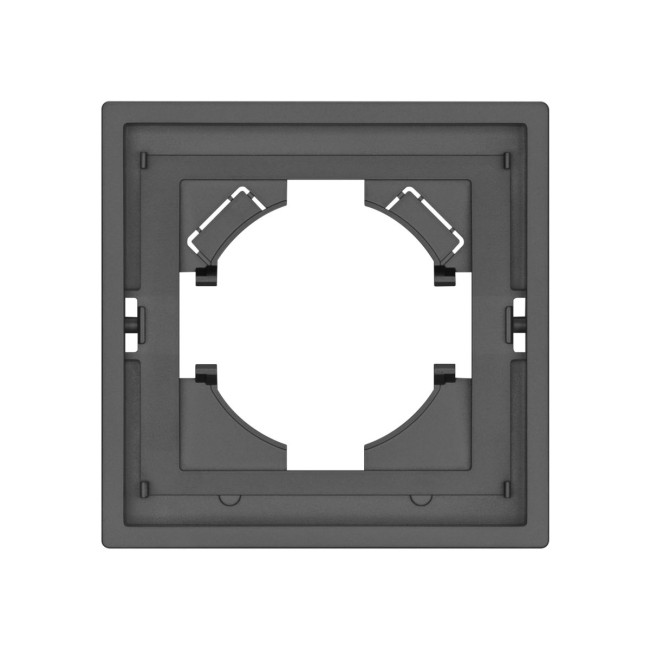 Рамка пластиковая на 1 пост Arlight FRM-TENDO-SFPL-1-GR 054644 Рамка пластиковая на 1 пост Arlight FRM-TENDO-SFPL-1-GR 054644