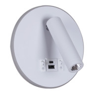 Спот Reluce 86203-9.2-001KT LED12W+USB WT