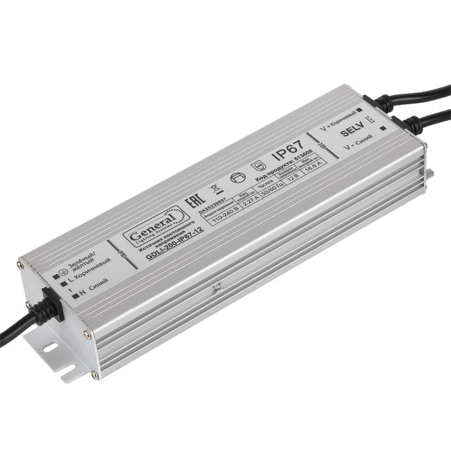 Драйвер General GDLI-200-IP67-12 513600 Драйвер General GDLI-200-IP67-12 513600