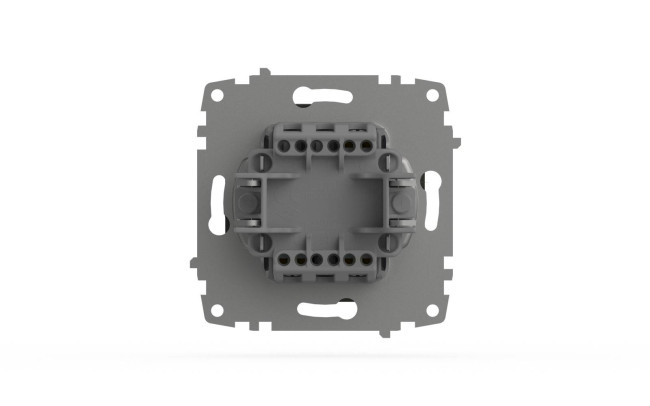 Выключатель двухклавишный ELBI Zena Vega 609-011100-202 Выключатель двухклавишный ELBI Zena Vega 609-011100-202
