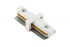 Коннектор прямой Denkirs DK Track White TR1101-WH Коннектор прямой Denkirs DK Track White TR1101-WH