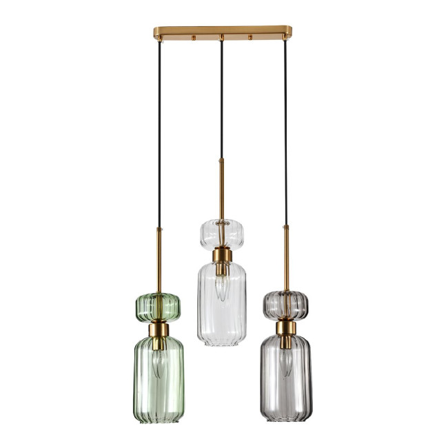Подвесной светильник Escada Gloss 1141/3S CL/GN/SM Подвесной светильник Escada Gloss 1141/3S CL/GN/SM