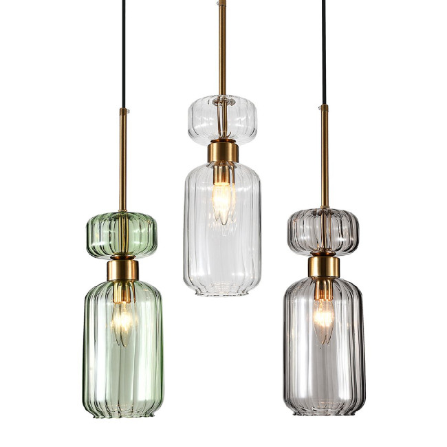 Подвесной светильник Escada Gloss 1141/3S CL/GN/SM Подвесной светильник Escada Gloss 1141/3S CL/GN/SM