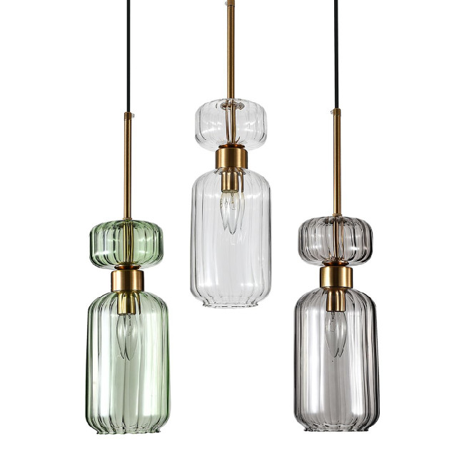 Подвесной светильник Escada Gloss 1141/3S CL/GN/SM Подвесной светильник Escada Gloss 1141/3S CL/GN/SM