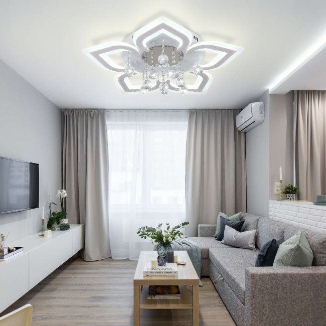 Потолочная люстра Natali Kovaltseva Cascade LED LAMPS 81159 Потолочная люстра Natali Kovaltseva Cascade LED LAMPS 81159