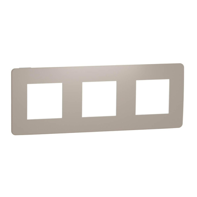 Рамка 3-постовая Schneider Electric Unica New NU280626 Рамка 3-постовая Schneider Electric Unica New NU280626