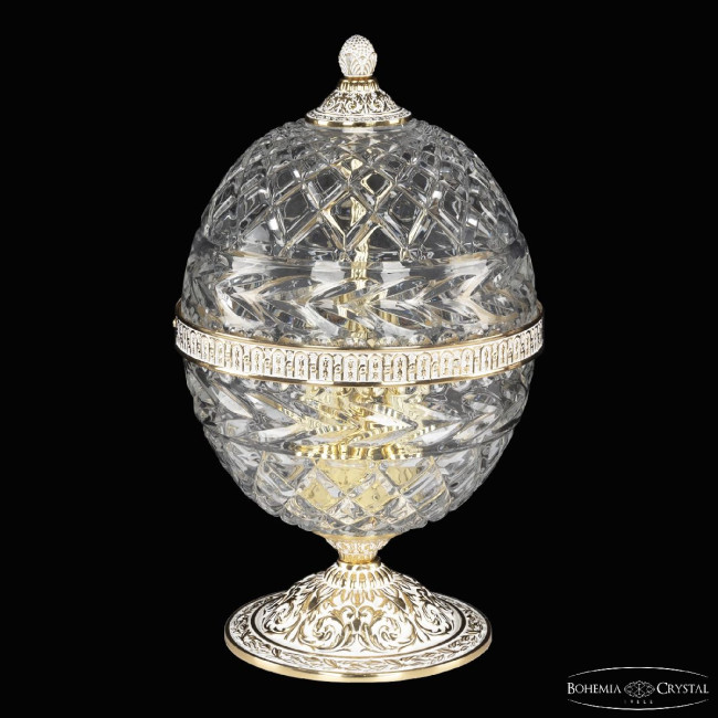 Настольная лампа Bohemia Ivele Crystal 5680L/20 GW Clear/M-1F Настольная лампа Bohemia Ivele Crystal 5680L/20 GW Clear/M-1F