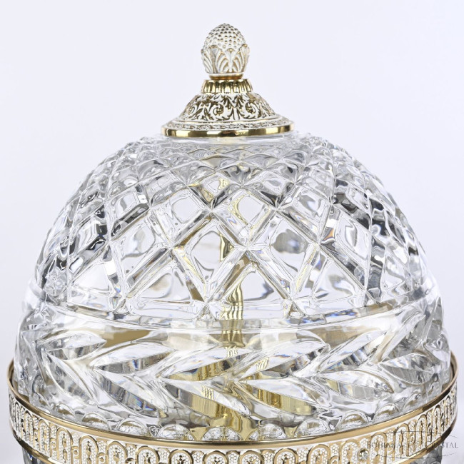 Настольная лампа Bohemia Ivele Crystal 5680L/20 GW Clear/M-1F Настольная лампа Bohemia Ivele Crystal 5680L/20 GW Clear/M-1F