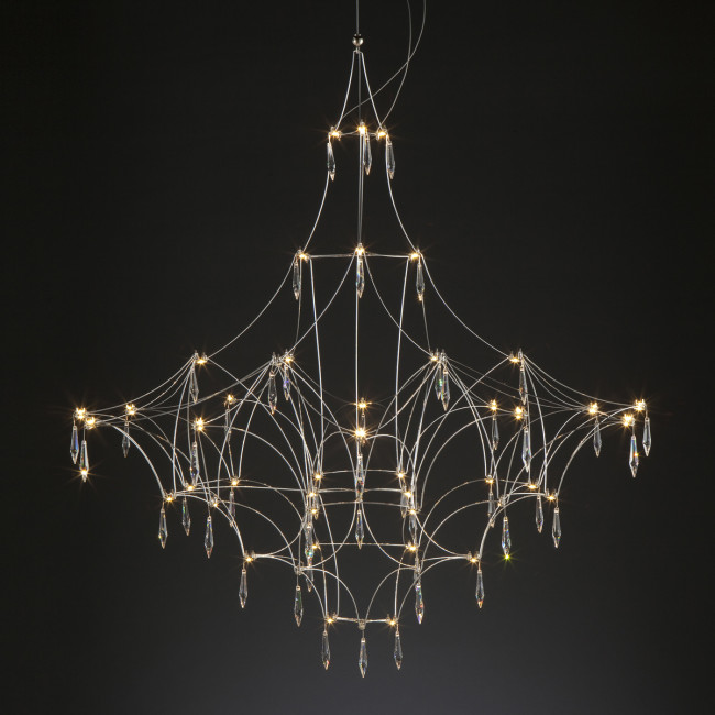 Подвесной светильник Delight Collection Lucciola 9176P/S silver Подвесной светильник Delight Collection Lucciola 9176P/S silver