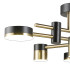 Потолочная люстра Natali Kovaltseva LED LAMPS 81368 GOLD BLACK Потолочная люстра Natali Kovaltseva LED LAMPS 81368 GOLD BLACK