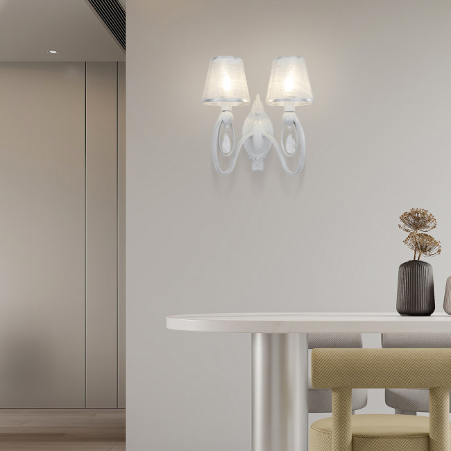 Бра Arte Milano 347203/2W WT+SL Бра Arte Milano 347203/2W WT+SL