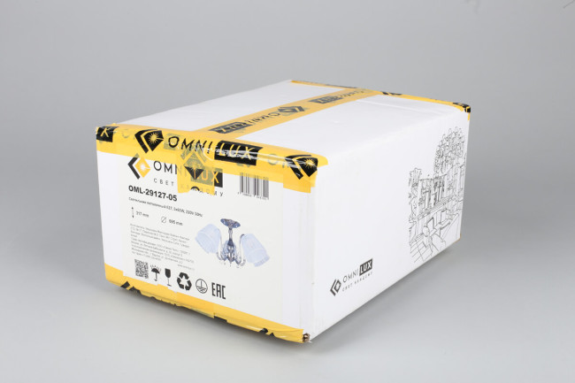 Потолочная люстра Omnilux Leonessa OML-29127-05 Потолочная люстра Omnilux Leonessa OML-29127-05